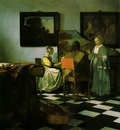 Vermeer The concert, ca 1665 1666, 72 5x64 7 cm, Isabella St