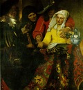 Vermeer The procuress, 1656, 143x130 cm, Gemaldegalerie Alte