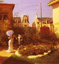 Voirin Leon Joseph Jeunes Femmes Au Jardin
