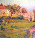 vonnoh spring in france summer landscape