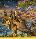 Josephine Wall Flight Of The Lynx Abraxsis