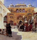 Weeks Edwin Arrival Of Prince Humbert The Rajah At The Palace Of Amber