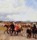 Weeks Edwin Lord Powder Play City of Morocco outside the Walls