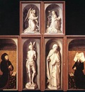 The Last Judgment Polyptych reverse side WGA