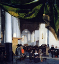 Witte de Emanuel Interior of the Oude Kerk Sun