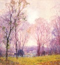 williams village spring scene