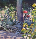 borisov musatov poppies in a garden