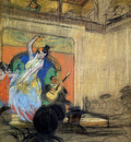 Kustodiev Boris Cabaret dancer Sun