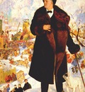 kustodiev portrait of chaliapin