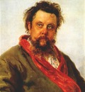 repin portrait of mussorgsky