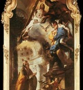 Tiepolo Pope St Clement Adoring the Trinity