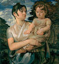 pauline runge with her two year old son