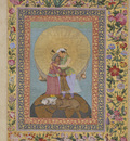 the st petersburg album allegorical representation of emperor jahangir and shah