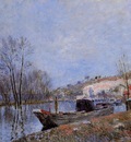 Banks of the Loing towards Moret