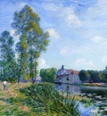 The Loing at Moret in Summer