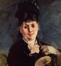 woman with umbrella