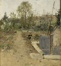 in the garden