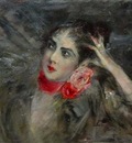 princes radziwill with red rbbon