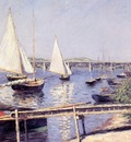 sailboats in argenteuil