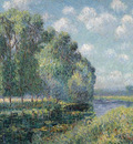 By the Eure River in Spring