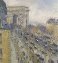 The Arc de Triomphe Friedland Avenue