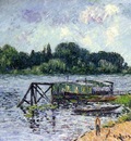 the laundry boat on the seine at herblay