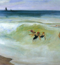 Bathers in the Sea