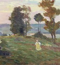 Mother and Child in the Fields