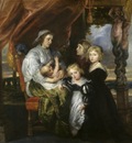 deborah kip wife of sir balthasar gerbier and her children  1629