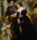 rubens his wife and son