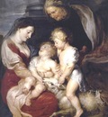 the virgin and child with st elizabeth and the infant st john the baptist