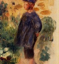 portrait of a kid in a beret