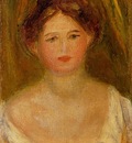 Portrait of a Woman with Hair Bun