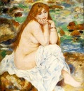 seated bather 1883