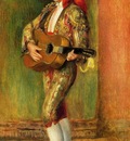 Young Guitarist Standing 1897 Private collection
