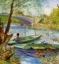 fishing in the spring pont de clichy