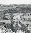 la crau seen from montmajour