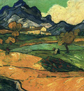 Le Mont Gaussier with the Mas de Saint Paul
