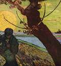 sower with setting sun