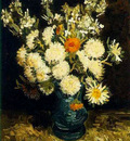 Still Life  Flowers in the Blue Vase