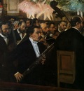 1870 Les Musiciens a l orcherstre par Degas illustration de la revolution musicake