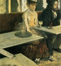 1876 Edgar Degas Au Cafe l absinthe