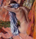 After the Bath circa 1890 1893 Norton Simon Museum United States Drawing pastel