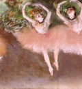 Ballet Scene circa 1879 Private collection pastel