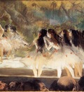 Ballet at the Paris Opers 1877 The Art Institute of Chicago United States Drawing pastel