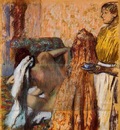 Breakfast after Bath circa 1893 1898 Kunstmuseum Winterthur Switzerland pastel
