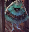 Dancer Leaving Her Dressing Room circa 1879 Private collection pastel