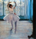 Dancer Posing 1878 Pushkin Museum of Fine Arts Russia oil on canvas