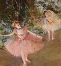 Dancer on Stage circa 1878 1880 Private collection pastel