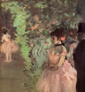 Dancers Backstage 1872 National Gallery of Art Washington USA oil on canvas